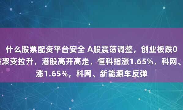 什么股票配资平台安全 A股震荡调整，创业板跌0.77%，可控核聚变拉升，港股高开高走，恒科指涨1.65%，科网、新能源车反弹